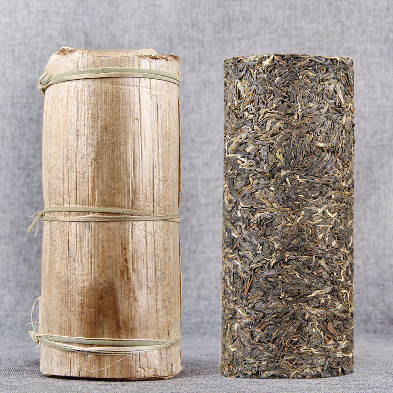 Menghai Pu'er Cha Tea Pillar Shape Pu-erh Gift Tea Healthy Drink Green Tea 1000g