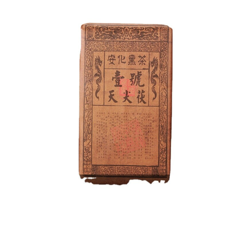 Tianjian Fu brick black tea raw tea golden flower black tea 920g Anhua black tea