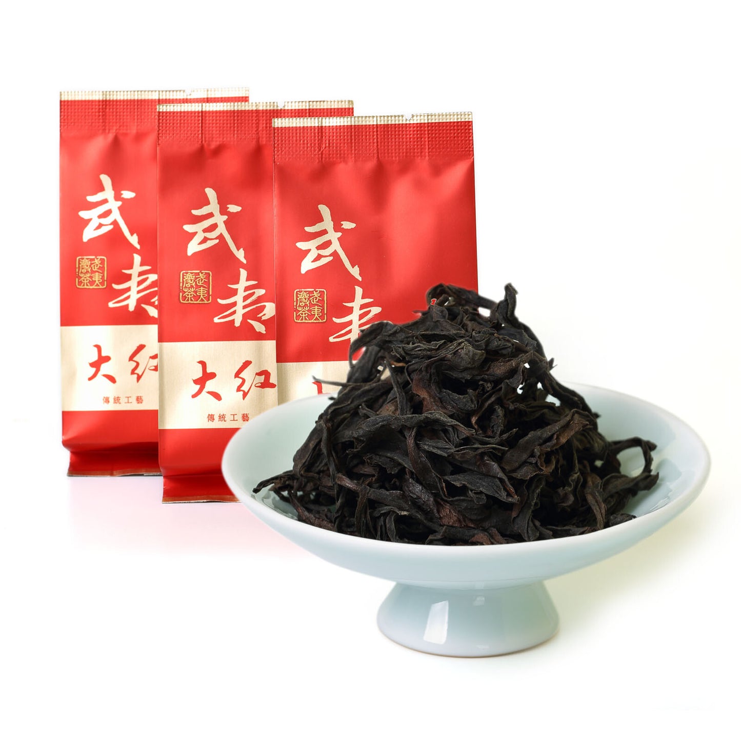 GOARTEA 25Pc*8g Supreme Da Hong Pao Oolong Tea Fujian Wuyi Big Red Robe Rock Tea-