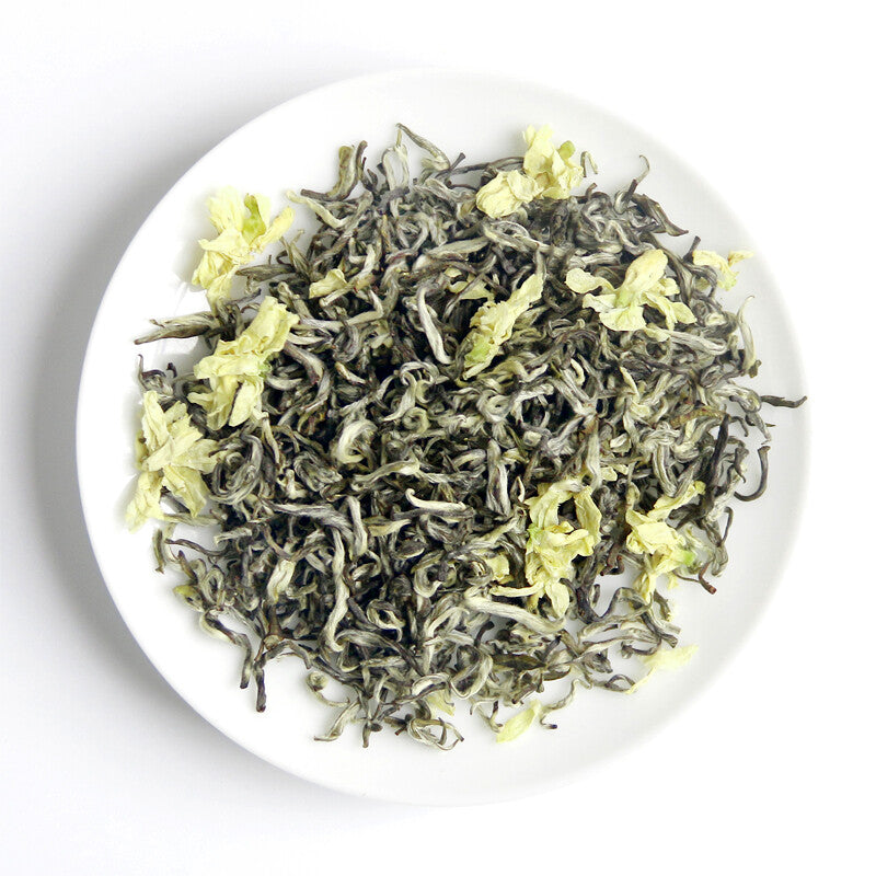 2025 new tea SiChuan Bi Tan Piao XueTea China Jasmine Tea bud Jasmine green tea