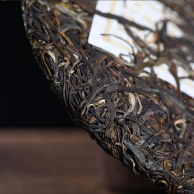 357g Yunnan Raw Pu-erh Tea Big Snow Mountain Puerh Shengcha Cake Pu'er Green Tea