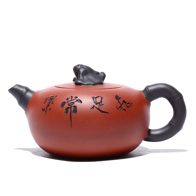Yixing purple clay teapot handmade Chinese zisha teapot Chinese Kung Fu Tea Set