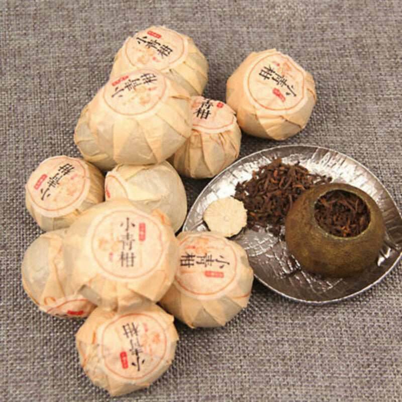 100g/box Ripe Puer Tea Chinese XinHui "Chen Pi" Tangerine Peel "Gong Ting