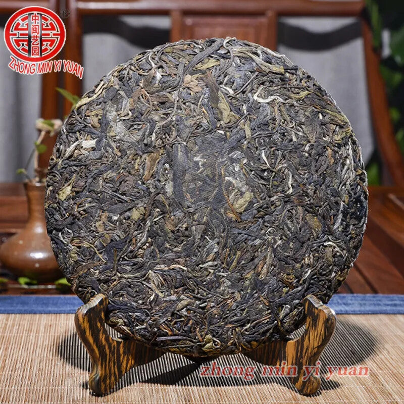 New Pu'er Tea Cake BanZhangWang Pu'er Tea Yunnan Raw Tea Green Health 357g