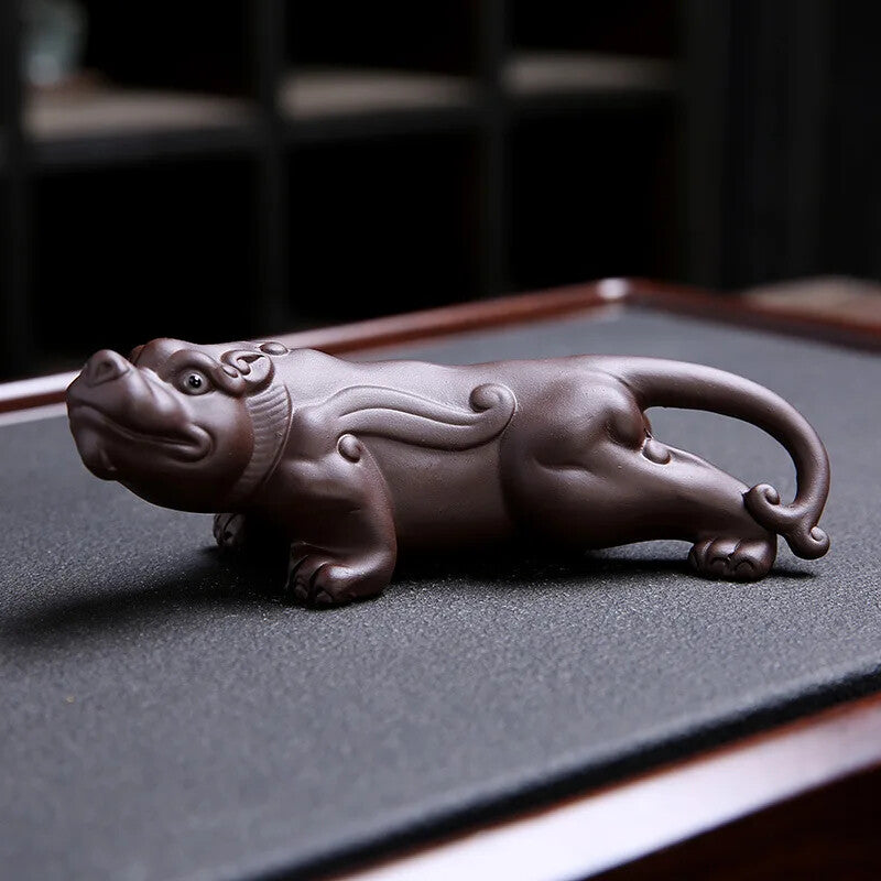 1pc Zisha Tea Pet Lucky Tea Table Decoration Tea Ceremony Tea Pet Zen Tea Set