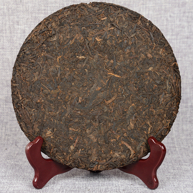 Seven Cakes Tea 357g Ripper Tea Pu'erTea Yunnan Tea Deep Mountain Wild Rhyme Rib-