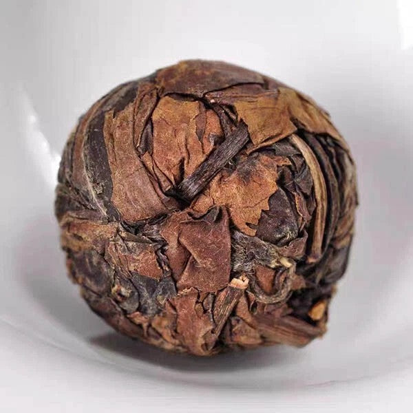 500g FuDing Ball-shaped Aged Shou Mei Longevity Eyebrow Handmade pearl White Tea
