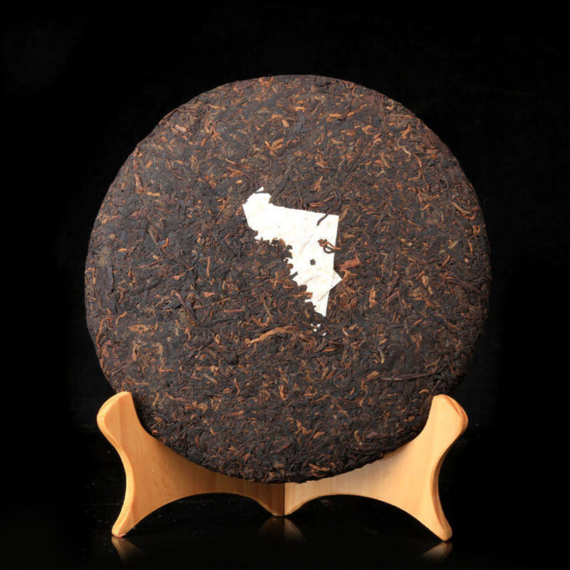 Spring Tea Aged Tea Old Man'e Red Seal Pu'er Tea Ripe Tea 357g Seven Cake Tea