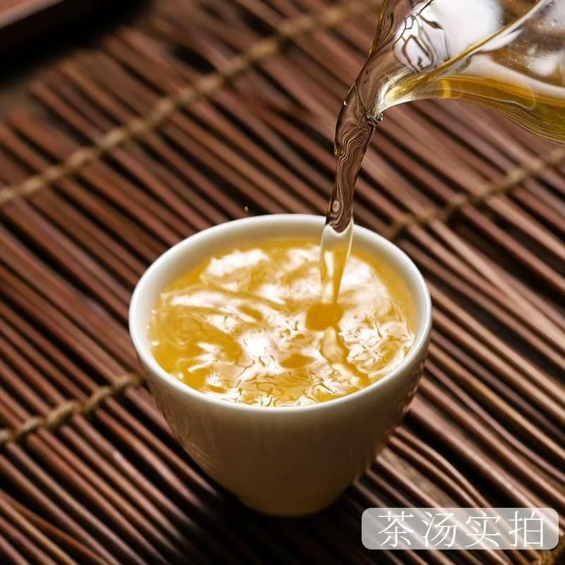 357g Yunnan Qizi Cake Tea Ban Zhang Qingbing Ancient Tree Pu'er Tea Raw Tea Cake