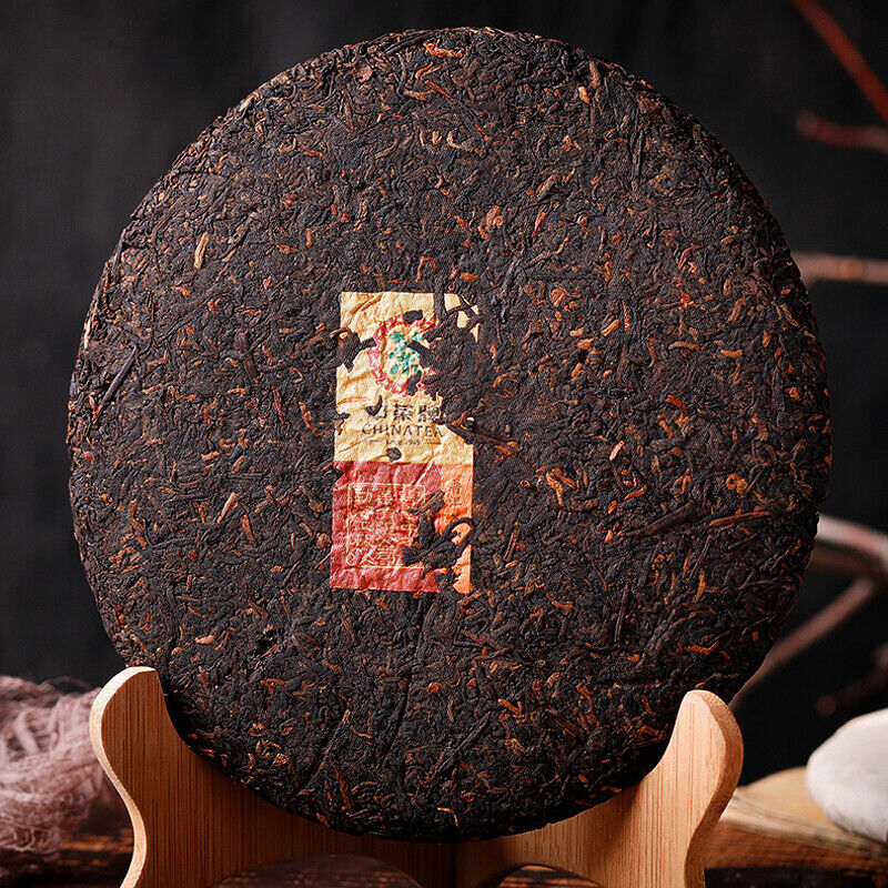 2018 Zhong Cha ChinaTea Junyin Gan Chun Puer Cooked Tea Pu'er Ripe Tea Cake 357g