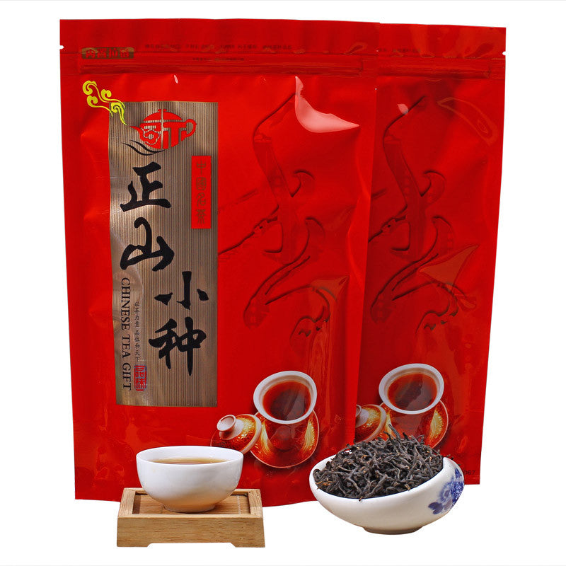 250g Wuyi Organic Black Red Tea Warm Stomach Tea Premium Lapsang Souchong Tea