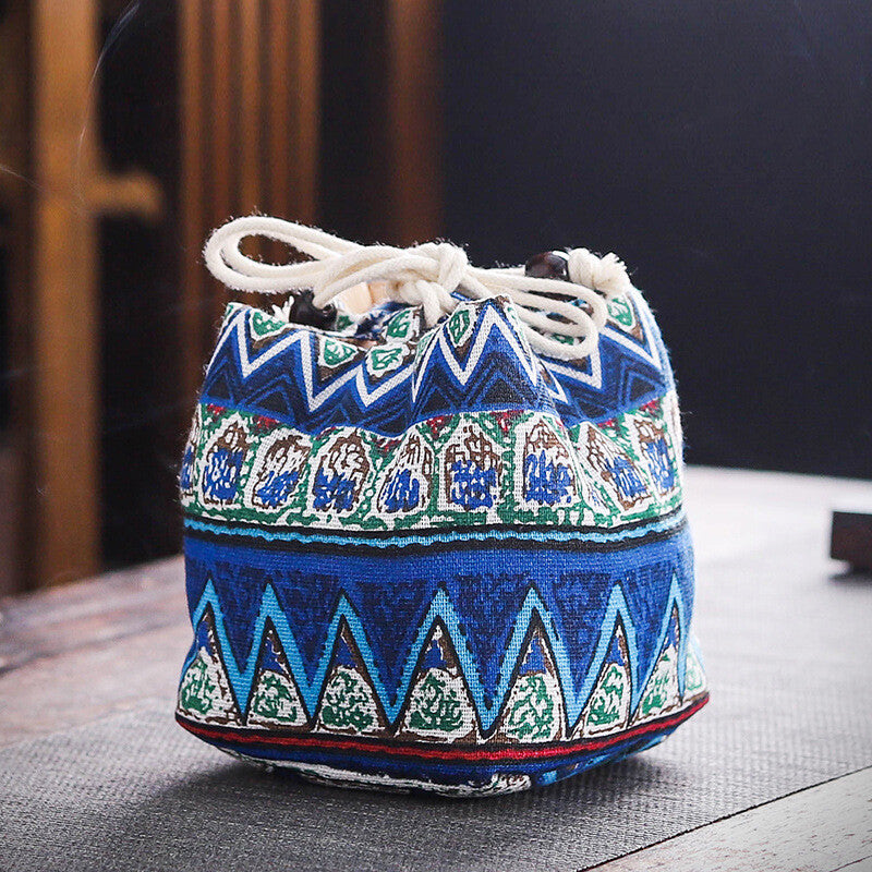 Chinese Tea Teaware Storage Bag Portable Travel Teapot Cup Bag Teacup Cloth Bag