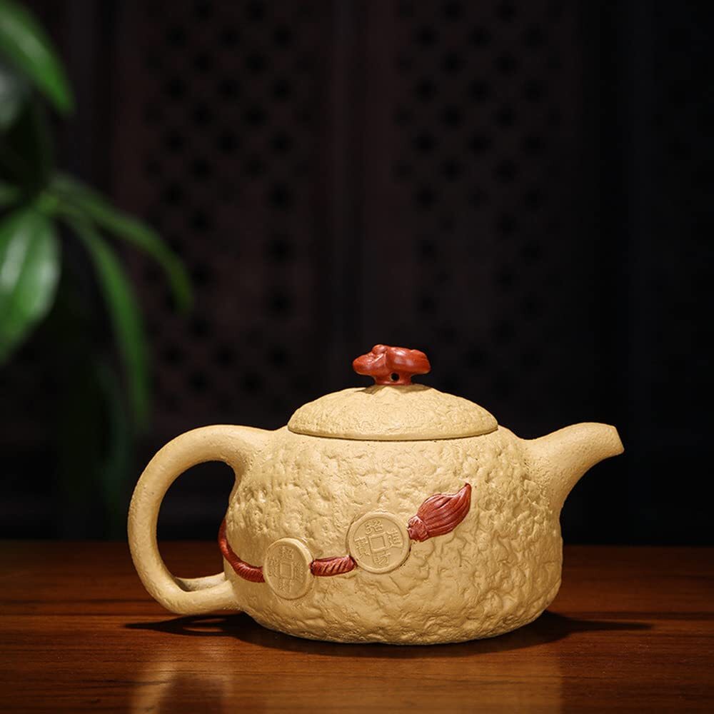 330ml Yixing Purple Clay Pot Handmade Kung Fu Teapot Tea Set Kettle Tea Ceremony