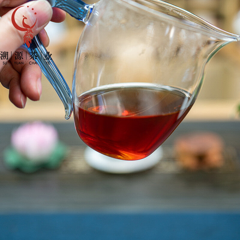 357g Banzhang Dragon Cake Tea Pu-erh Ripe Tea Yunnan Ripe Seven Seed Cake Tea
