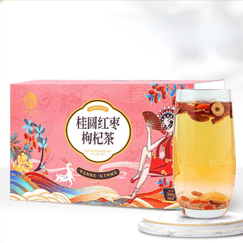 Tea Drink Dried Assorted Herbal Tea A Mixed Longan+Jujube+Lycii Herbal Tea Bags