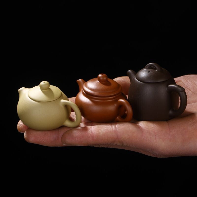 Mini Tea Pot Yixing Zisha Clay Tea Pet Home Decoration On Tea Tray Pot Tea Plays