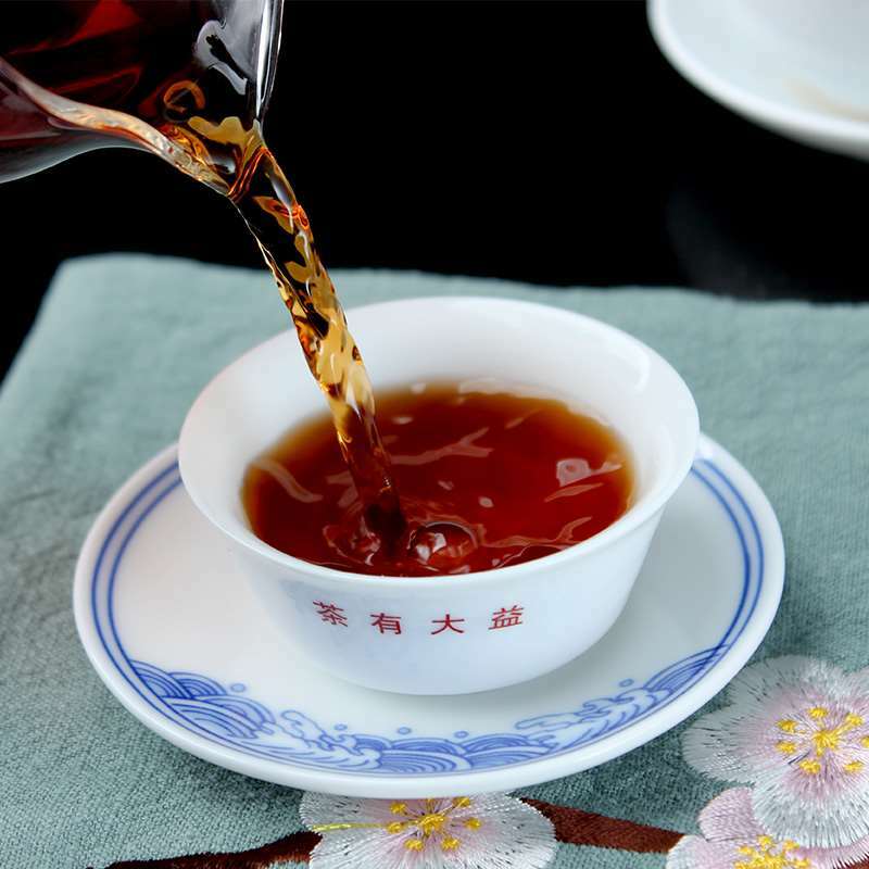 TAETEA Wu Zi Deng Ke Menghai Dayi Ripe Pu-erh Tea Shu Puer Pu'er Tea 150g