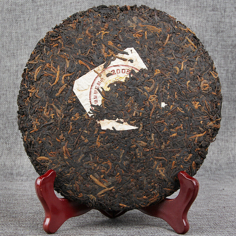 2005 Top Yunnan Pu-Erh Tea Cake Collection Ripe Pu'er Tea Chinese Black Tea 357g