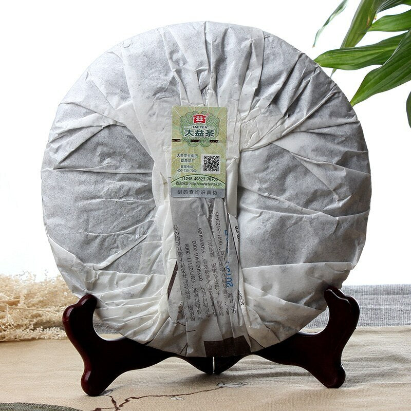 2014 Dayi 7542 Shen Puer Tea Batch 1401 TAETEA Raw Pu-erh Tea 357g