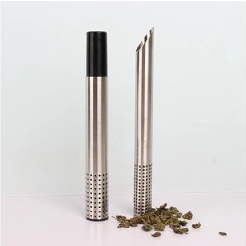 Tea Infuser Tea Strainer Stick Stainless Steel Coffee Tea Filter Teapot Portable