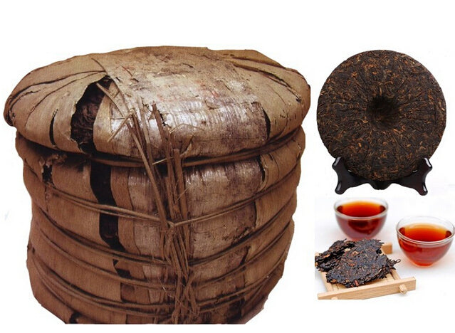 357 puer tea cake 10 Years Old Puer Menghai Puerh Tea Cake Old Puer Ripe Tea