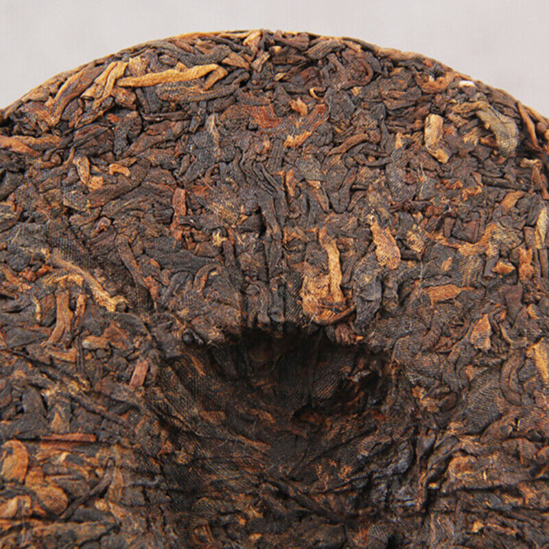 200g Classic Pu-Erh Tea Yunnan Menghai Ripe Pu'er Tea Cake Chinese Slimming Tea