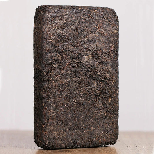 1000g Anhua Baishaxi 1939 Dark Tea Authentic Gold Folwer Handmade Fu Tea Brick