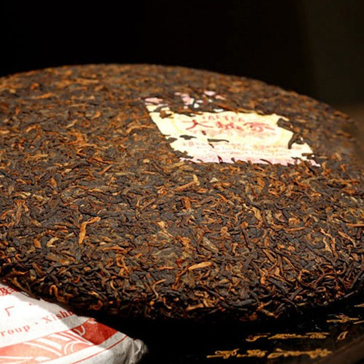 2009 Dayi Shu Pu'er Puer Tea Cake TAETEA 7572 Ripe Pu-erh Tea 357g Random Batch