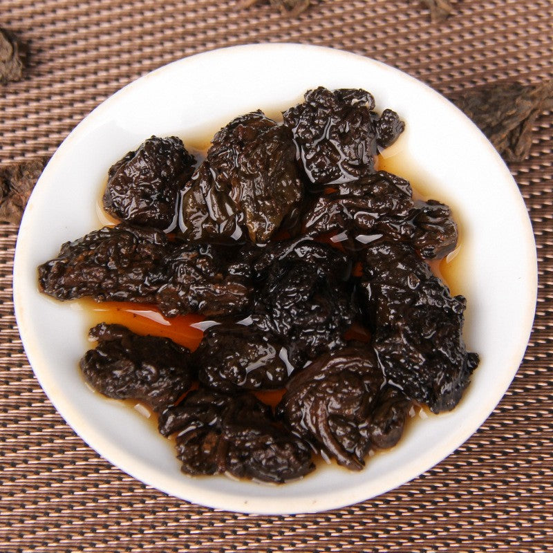 500g Old Tea Head Pu Erh Yunnan Pu'er Tea Xiaotuo Tea Menghai Bulk Ripe Tea