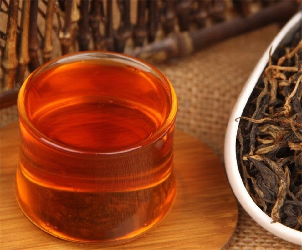Golden Black Tea Red Box Dianhong Gift Tea Spring Fragrant Flavor Dian Hong Tea