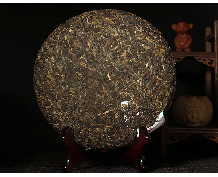 2004 Song Pin Hao Pu'er Tea Raw Tea Yunnan Old Tea Brown Mountain Puer Tea 357g