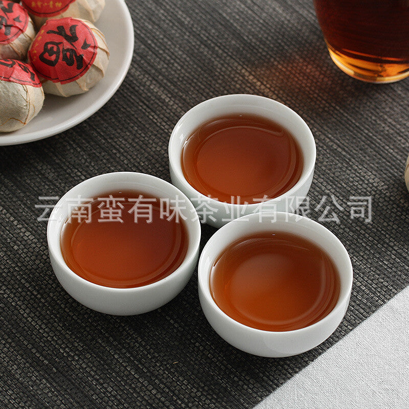 500g Xinhui Xiaoqingkang Pu'er tea ( Fu Zi ) Xiaoqingkang ripe tea tea leaves
