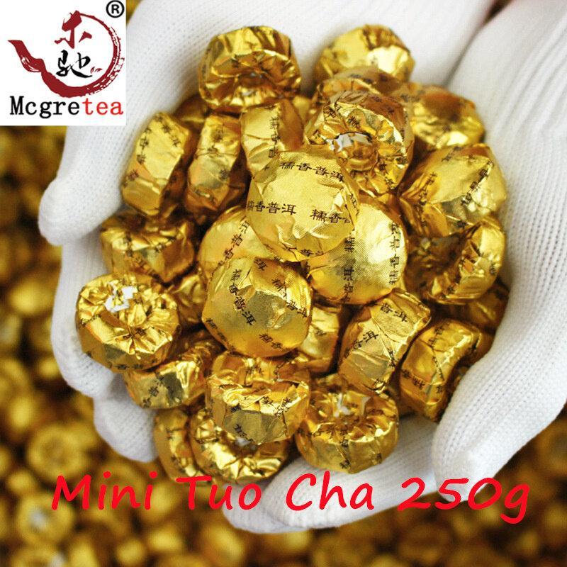 Mcgretea Puer Tea Glutinous Rice Fragrant Puer Tea Xiao Tuo Tea Brick Puer 250g