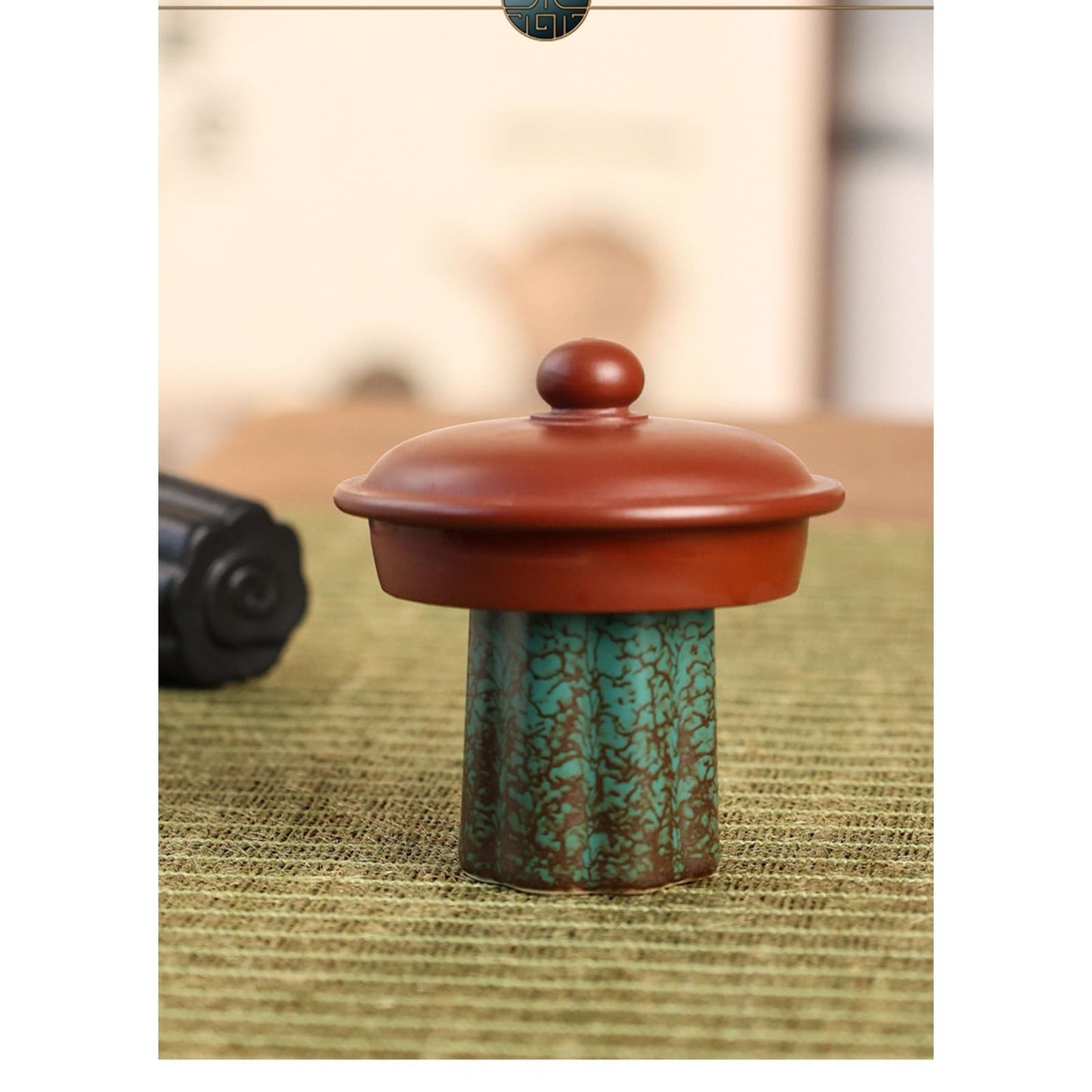 Teapot Cover Holder Ceramic Tea Pet 5.2cm Kung Fu Tea Set Tea Ceremony Tea Play