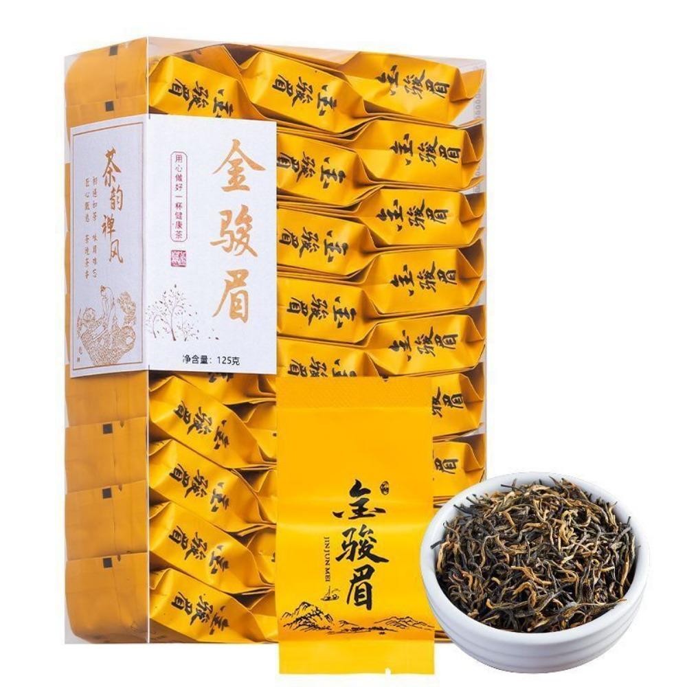 Premium Wuyi Jin Jun Mei Black Tea Loose Leaf Honey Fragrance Rich Aroma New Tea