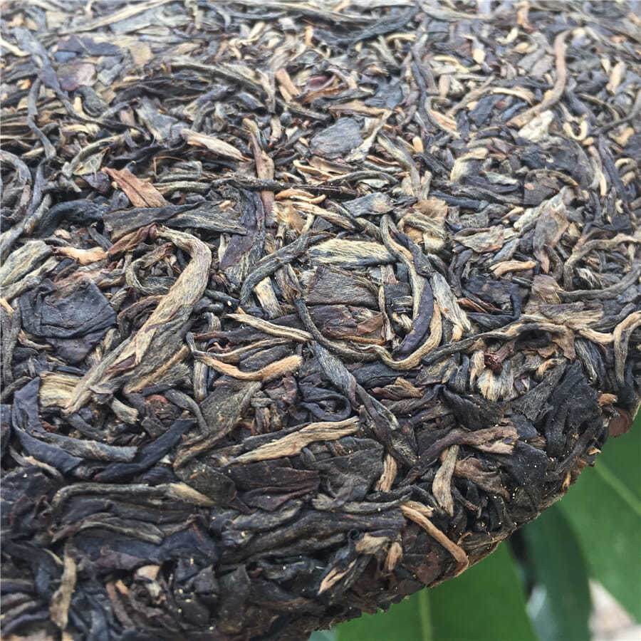 COFCO 2011 China Tea History 60th Anniversary Qizi Cake Tea Pu'er Raw Tea 357g