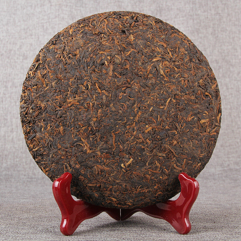 357g Ripe Puerh Tea Jingmai Old Tree Tea Yunnan Jingmaichunxiang Big-leaf Tea
