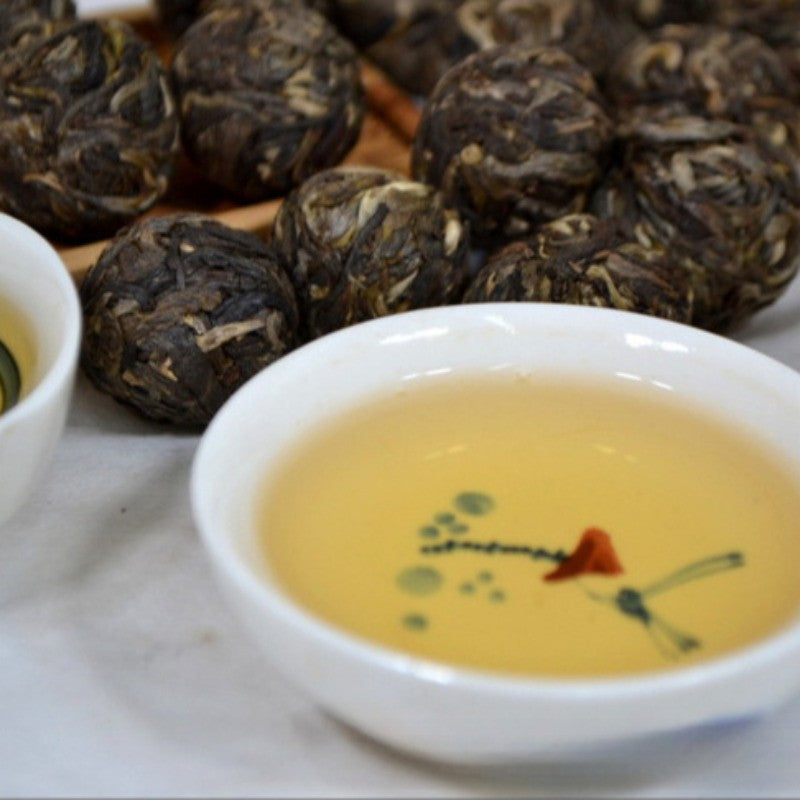500g Yunnan Iceland Ancient Tree Bulk Longzhu Pu'er Tea Raw Tea Xiaochatuo