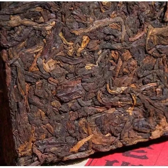 250g MengHai Puer Ripe Tea PuEr Tea Brick Cooked BuLangShan Jujube fragrance tea