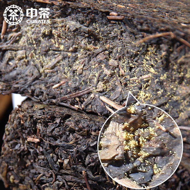 2018 CHINA TEA Anhua Dark Tea Hand-built Fu Brick Yuntai Moraine Black Tea 1kg