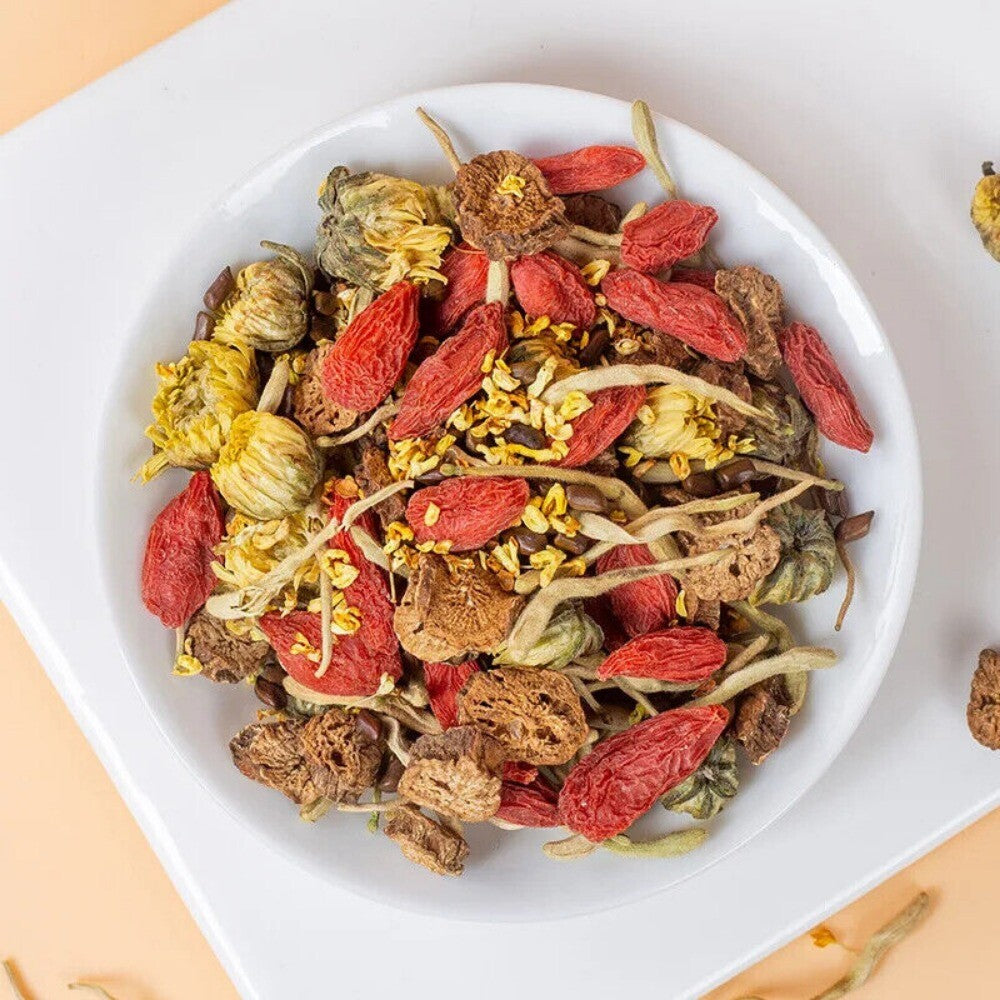 Chrysanthemum Cassia Honeysuckle Tea Bags 100g - Herbal Tea 10 Bags