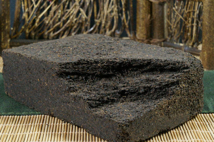 Liu Pao Brick Tea Guangxi Aged Liu Bao Tea Black Tea Dark Tea 250g