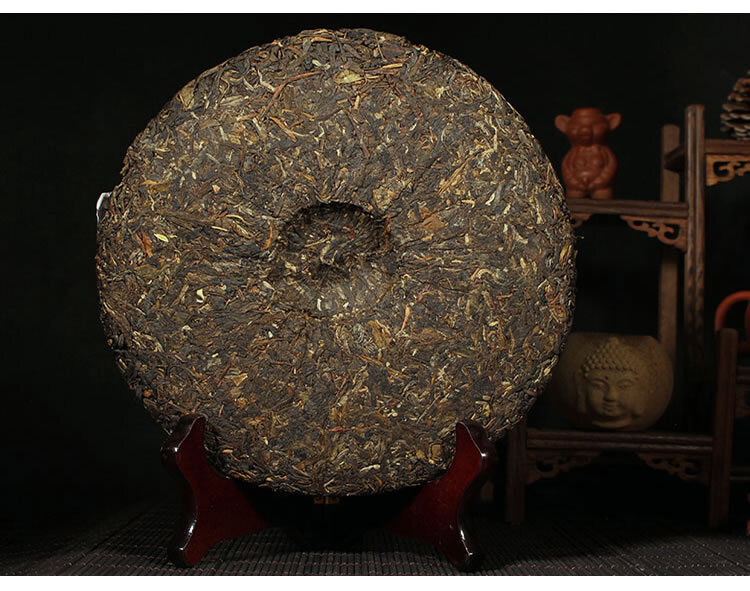 2004 Song Pin Hao Pu'er Tea Raw Tea Yunnan Old Tea Brown Mountain Puer Tea 357g