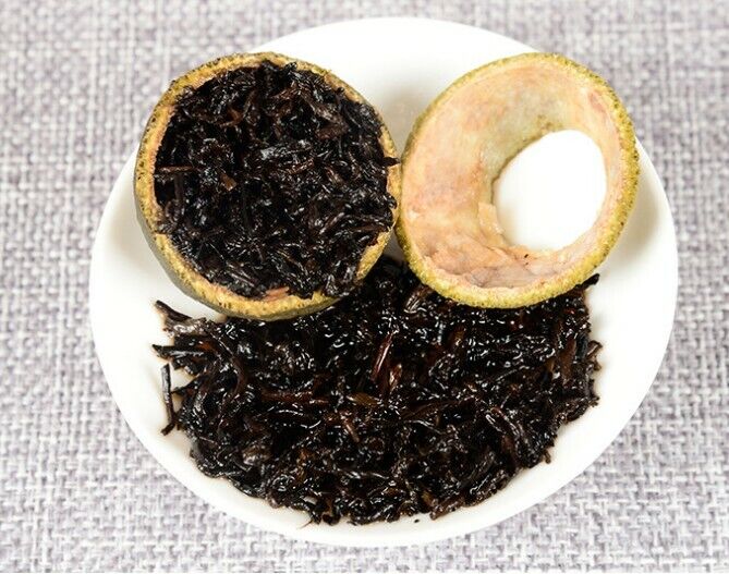 Yunnan Puerh Tea Xinhui Citrus Puer Tea Small Green Citrus Pu Er Cooked Tea