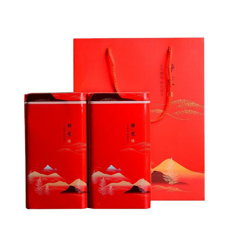 Loose Leaf Black Tea Dian Hong Tea Yunnan Golden Buds Iron Canned Gift Tea 250g