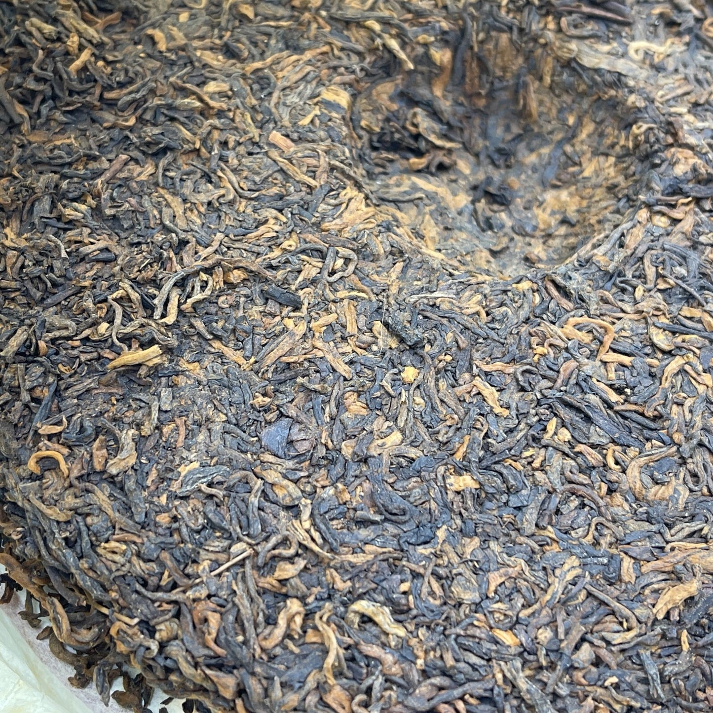 Pu-Erh tea,2008,Tea King Gold Cake,400g,Cooked