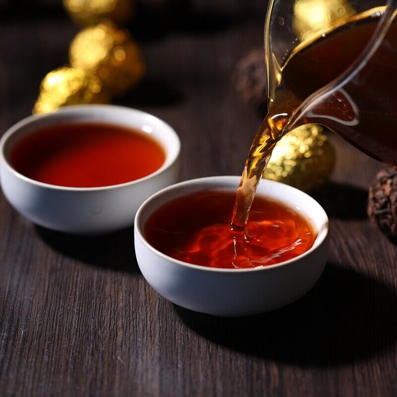 Handmade Pearl Yunnan Yiwu Pu'er Tea Mini Pu'er Tea Brewed Tea Pu'er Tea -