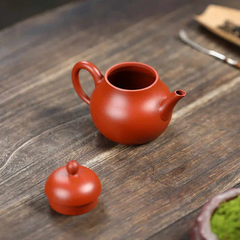 130ml Yixing Purple Clay Kettle Handmade Tea Tea Pot Chinese Zisha Tea Set
