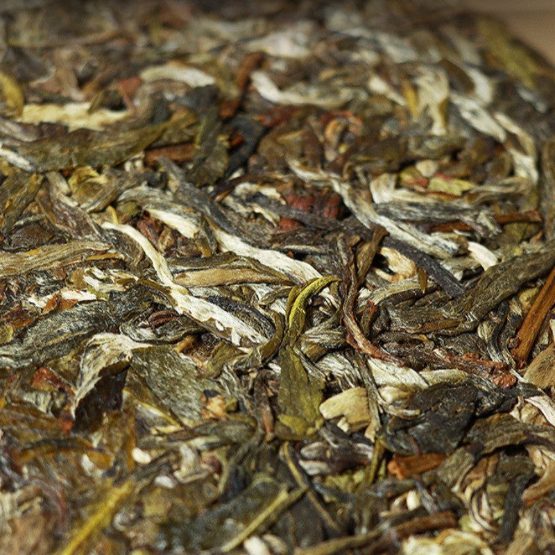 357g Pu'er Tea King Raw Tea Yunnan Qizi Tea Cake Menghai Ancient Tree Tea
