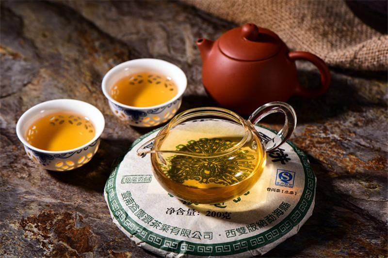 200g Yin Hao Puer Cha Tea Yunnan Brown Puerh Tea Chinese Puer Tea Green Food